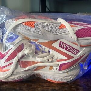 MOOLAH Pink and Orange Sneakers